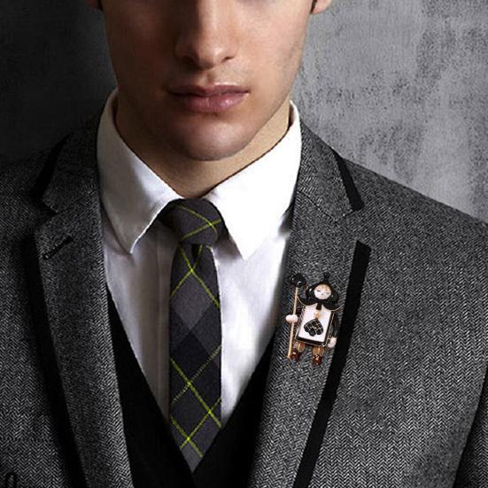 Брошь Солдат Черви Пики Ретро Эмалевая Брошь Пин Милый Солдат Нагрудный Значок Аксессуар для Рубашки Пальто Шляпы Сумки Женский Мужской Рождественский Наряд