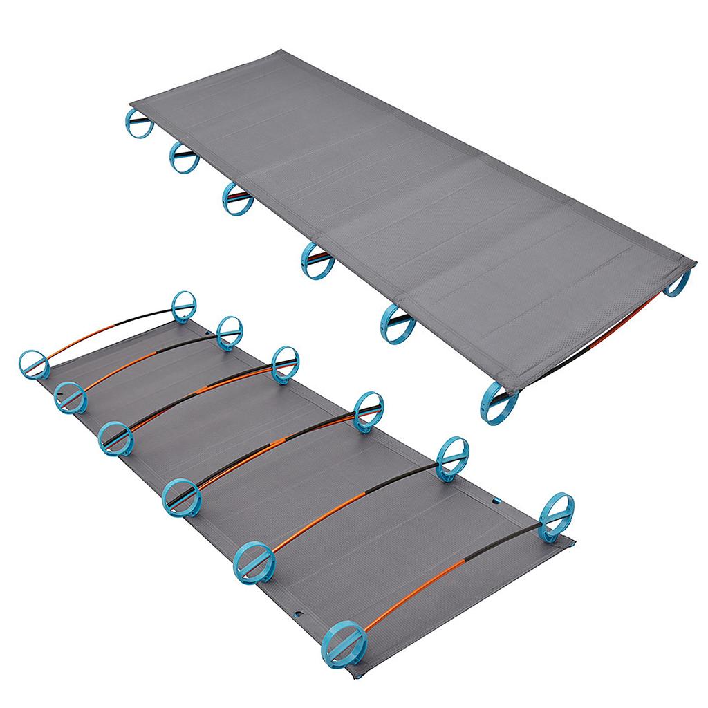 TOMSHOO Уличная переносная кемпинговая кровать из алюминиевого сплава, сверхлегкая палатка-кровать для походов