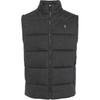 Polo FW24 Blended Fabric Spliced Embroidered Sleeveless Vest Men Vests Black 710951693-002