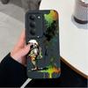 Премиальный защитный чехол для Redmi 15 10 11 15C 12C 10C Note 14 Pro Plus 14S с красивыми узорами коричневых листьев, жидкий силиконовый чехол для телефона для Redmi Casing