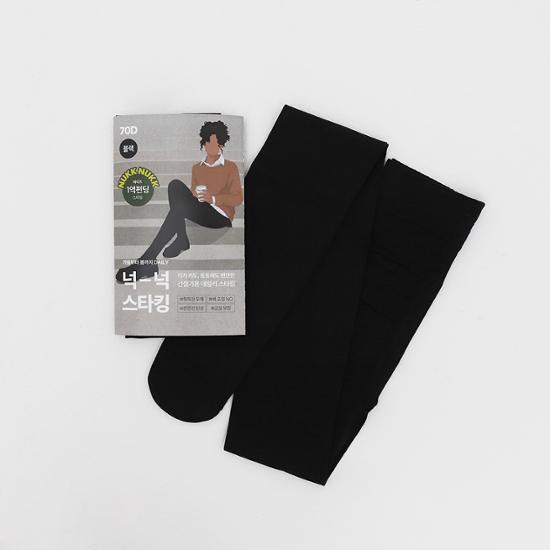 Чулки Skinny Five Loose 70D (Черный/Размер ML-XXL)