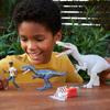 Mattel Jurassic World Darius Is In a Big Baryonyx Battle Dinosaur Set of 3 Ages 4 and Multi JCG22 (JURASSIC WORLD) Pinch! Set, Children's Figures,