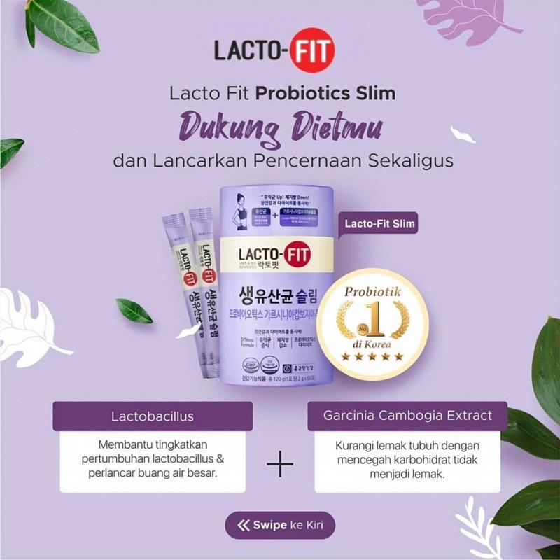 [LACTO-FIT] Слим для людей, сидящих на диете / Лактобациллы в порошке / 2г*60шт(120г)