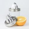 Крышка соковыжималки Mason Jar из нержавеющей стали, ручка для цитрусовых, широкое горлышко, верхняя часть соковыжималки