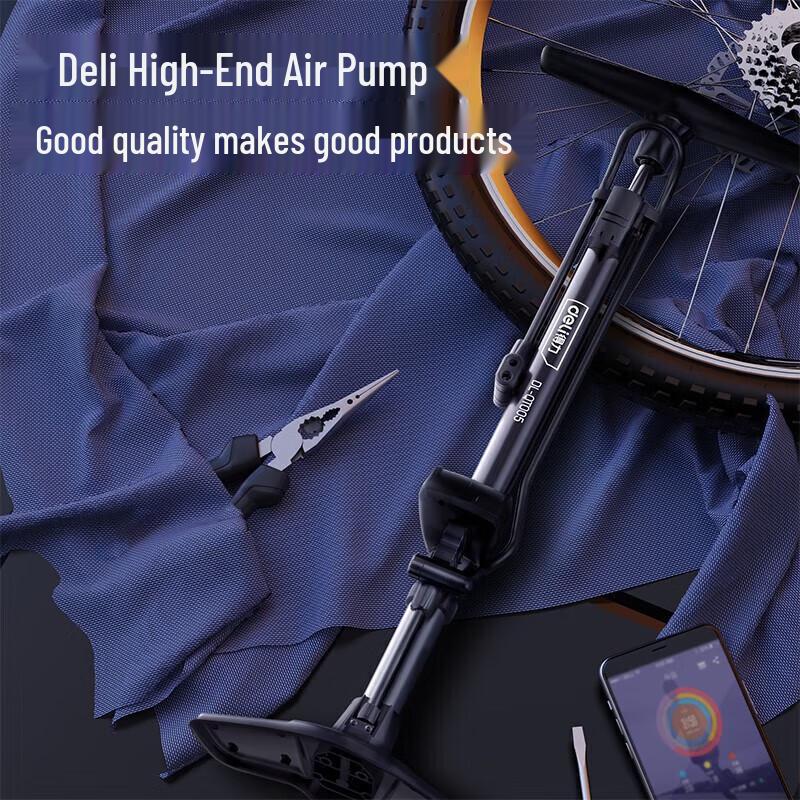 Deli Outdoor High-Pressure Digital Air Pump