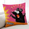 Animals Shocked Meme cushion cover Home Bedding Sofa living Room pillowcase Simple Soft Skin Cushion Cover Party Gift