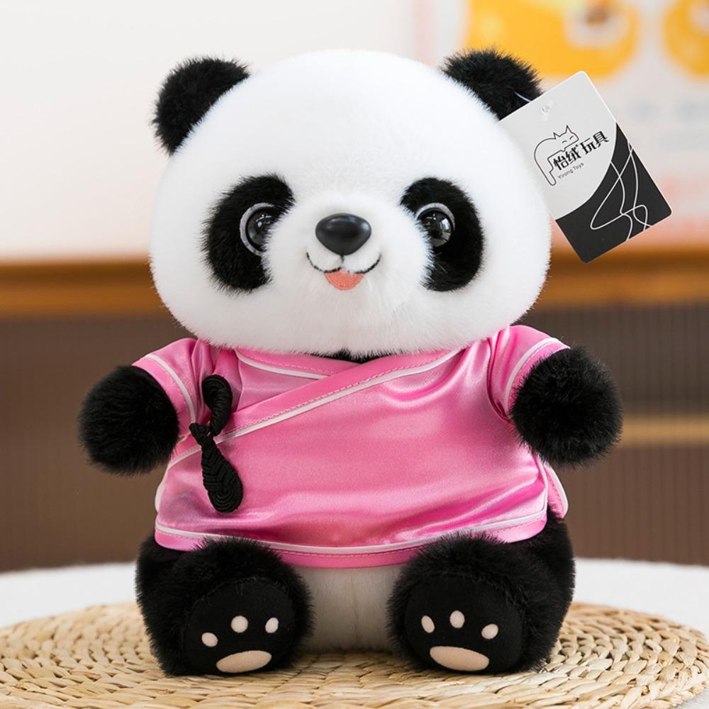 Soft Pillow Panda Plush Toy Chinese Style Stuffed Animal Toys Plush Panda Pendant Kids Toy