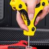 9 In 1 Combination Allen Wrench 1.5/2/2.5/3/4/4.5/5/5.5/6mm Trigeminal Key Set  Hand Repair Tools