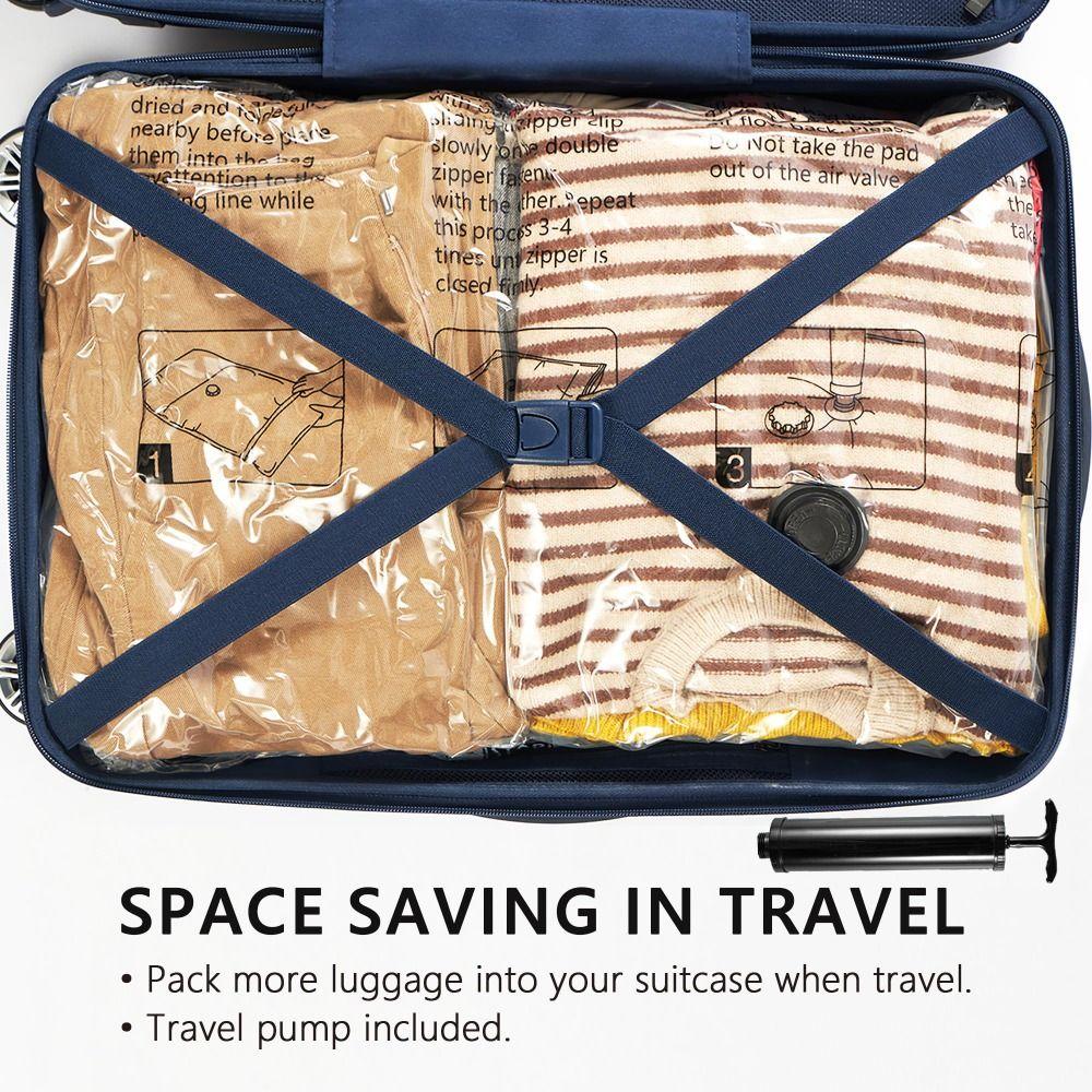 Heavy Duty Vacuum Storage Bags Thickened Clothing Organizer Bag  Closet Organization