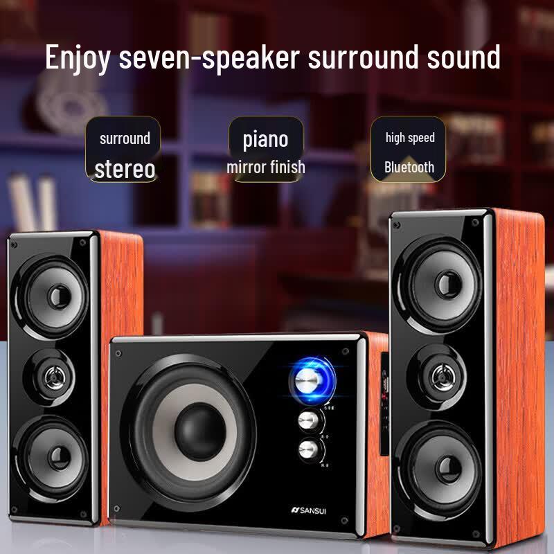 SANSUI GS-6000(81А) Домашний Bluetooth-динамик для игр (Китайская версия)