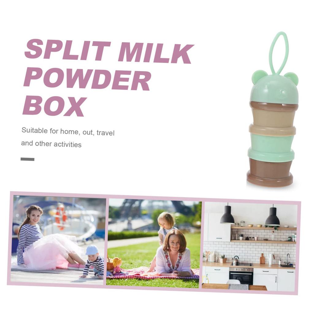 Портативный дозатор сухого молока, набор из 2 трехслойных съемных чехлов для хранения дозатора