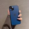 Чехол со стеклянной защитной пленкой для камеры для Iphone 14 12 11 13 Pro Max, ультратонкий матовый полупрозрачный мягкий чехол из ТПУ