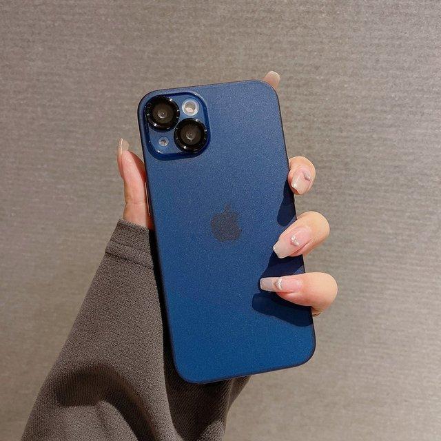 Чехол со стеклянной защитной пленкой для камеры для Iphone 14 12 11 13 Pro Max, ультратонкий матовый полупрозрачный мягкий чехол из ТПУ