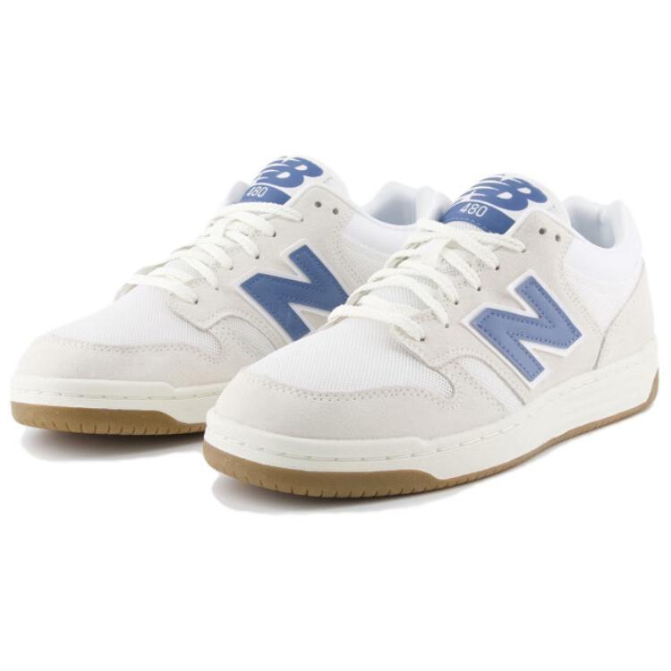New Balance 480 'Голубой Белый Цапля' Мужские BB480LLA