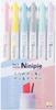 От Sunstar Stationery Набор ручек S4591739 [Набор 2] и Маркер, на водной основе, Ninipie, 6,