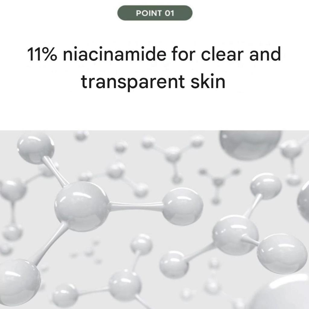 DERMA FACTORY Ниацинамид 11% Водная эссенция (150мл)