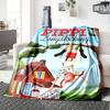 Pippi Swings High Adventure Flannel Blanket Super Soft Warm Cozy Blanket For Sofa Bed Office Travel Allseason Home Decor Gift