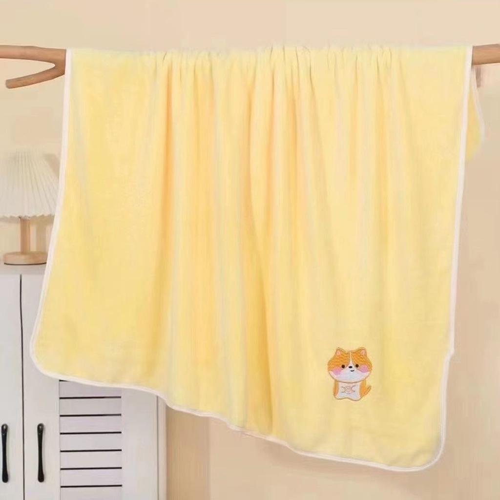 Square Baby Bath Towel Thin Design for Summer Children Aged 0 To 1 Newborn Bath Towel Soft