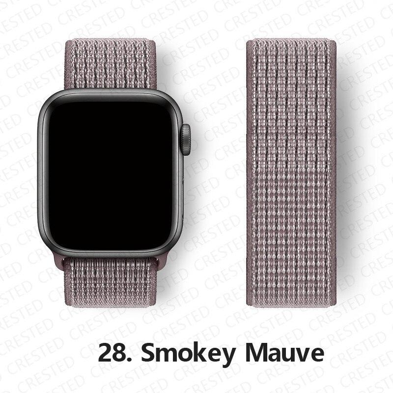 Нейлоновый ремешок для Apple, ремешок для часов 44 мм, 40 мм, 42 мм, 38 мм, браслет для умных часов, ремень, спортивный браслет-петля, iWatch series 3, 4, 5, 6, se, ремешок