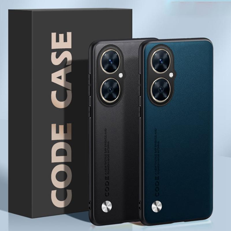 Обычный чехол из искусственной кожи для Huawei Nova 11i 4G 11 Ultra 10 Pro 9SE, матовый силиконовый противоударный защитный чехол для телефона Nova Y61 Y90 Y60 Y70 Plus