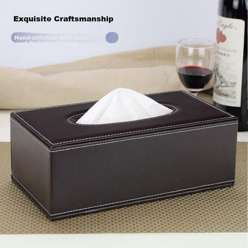 Shangkeyi Desktop Tissue Box Storage Container for Living Room And Office, Customizable Napkin Holder with Logo for Restaurants And Dining Tables