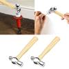 Wooden Handle Round Head Hammer Jewellery Making Accessories Tools Jewellery Mini Hammers Hunting Hammer for Craft