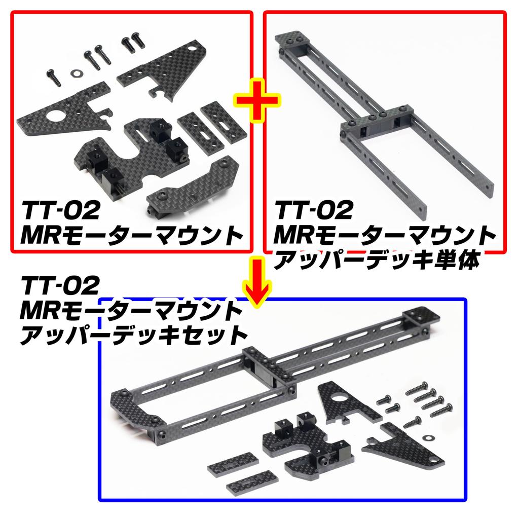 MR Motor Mount TT-02 (RC Model)