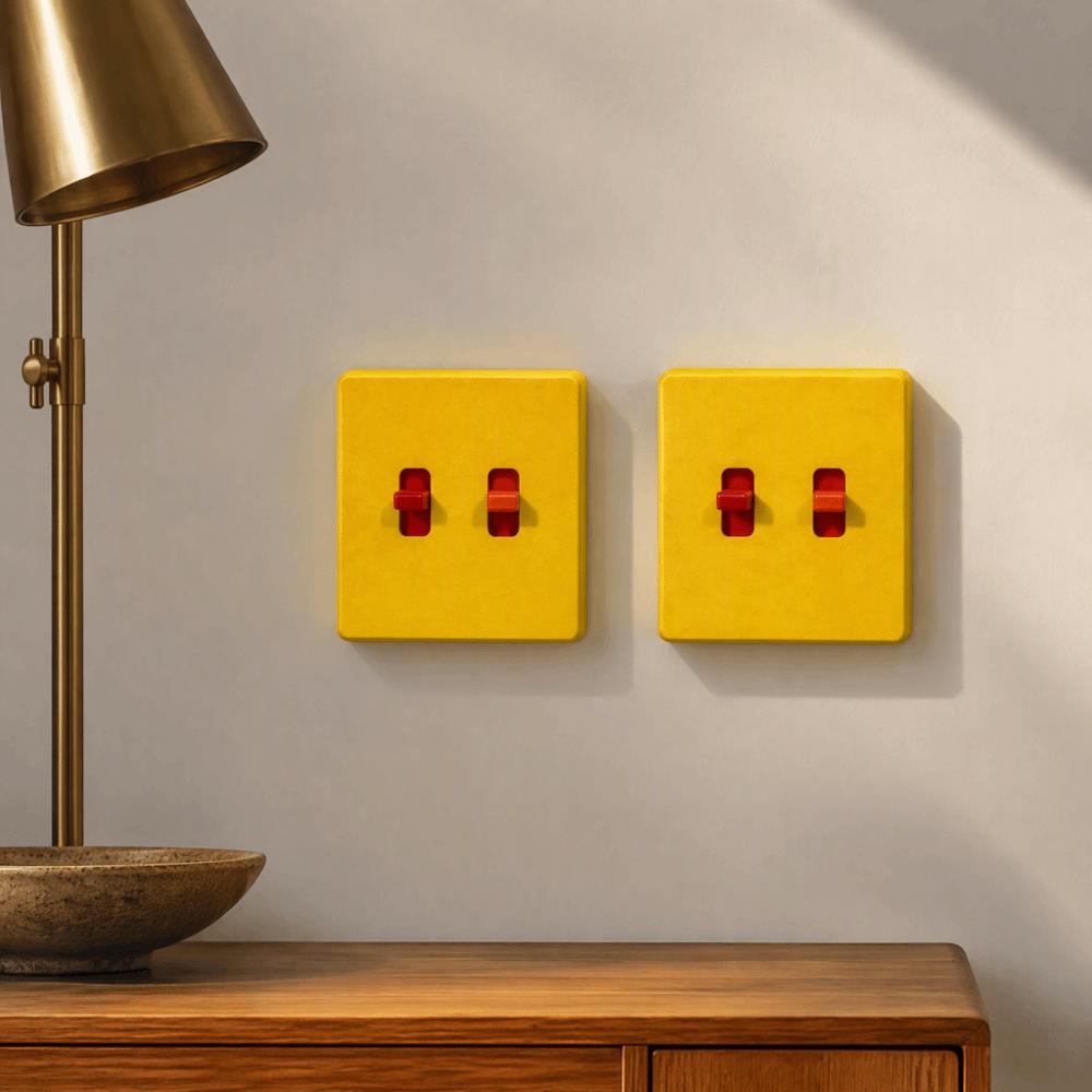 Creative Joystick Switch Stickers 3D Printed Console-shaped Switch Cover Home Decoration