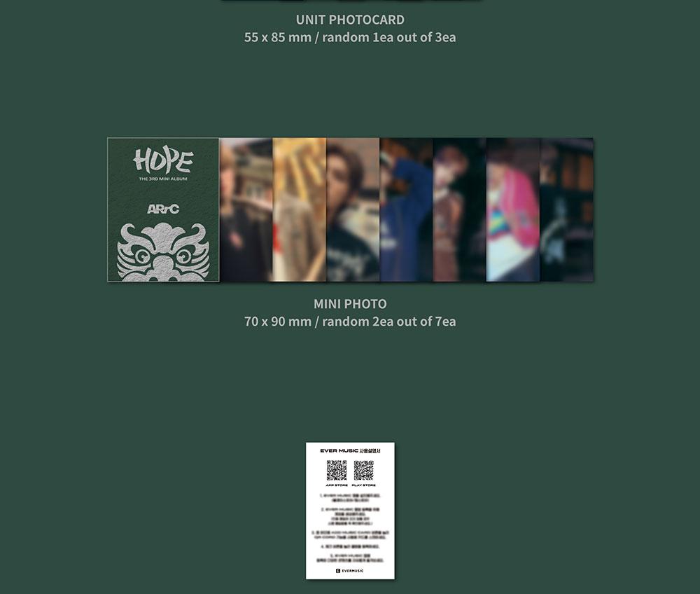 (EVER Ver.) ARrC [HOPE] 3rd MINI ALBUM