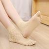 5 пар женских новых весенних хлопковых носков с пятью пальцами, впитывающих пот и дышащих