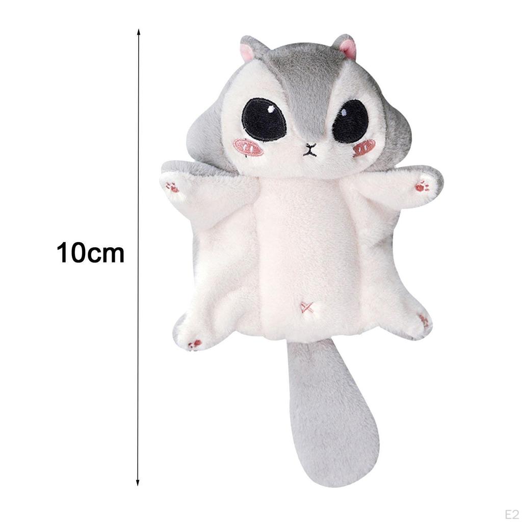 Очаровательная плюшевая игрушка-брелок в виде белки для детей и взрослых