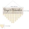 Heart-Shaped Wooden Hanging Sign - Home Decoration Pendant & Creative Message Board