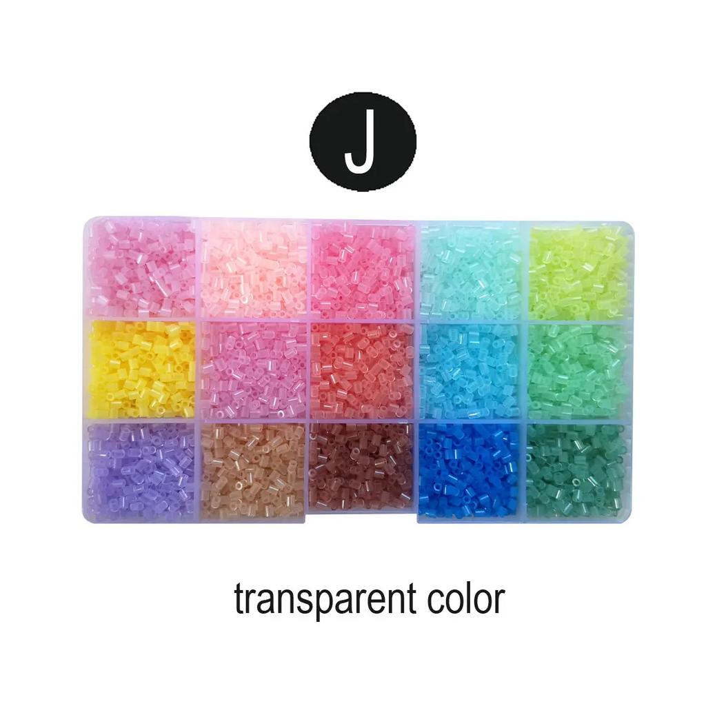Yantjouet 15 цветов 2,6 мм Мини-бусины Набор цветов 650 шт. Hama Beads Пазл Игрушка Подарок Для Ребенка DIY Термобусины Для Ребенка Детский Подарок
