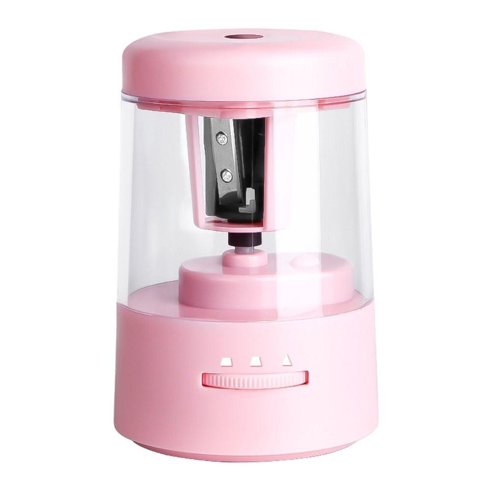 Three Gear Adjustable Electric Pencil Sharpener Pencil Sharpening Tool  Student Gift
