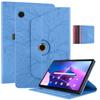 Tablet Case For Lenovo Tab M10 Plus 3rd Gen TB125FU Case Tree Embossed 360 Degree Rotating Flip Stand For Lenovo Tab M10 Plus Case 3rd Gen