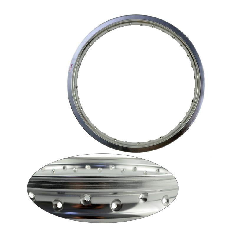 Motorcycle Accessories Rims Wheel Circle 2.15x19 2.15 19 Inch 32/36 Spoke Holes 6061 Aviation Aluminum Strength Black/Silver