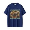 The Burnt Peanut Goop Goop Goop Funny Meme Tshirt Unisex Women Casual Humor T Shirts Unisexs Cotton Oversized Short Sleeve Tshirts