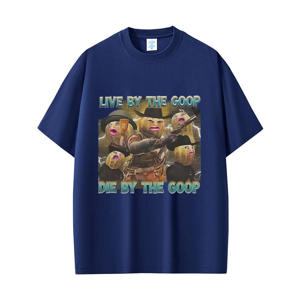 The Burnt Peanut Goop Goop Goop Funny Meme Tshirt Unisex Women Casual Humor T Shirts Unisexs Cotton Oversized Short Sleeve Tshirts
