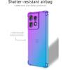 Transparent Gradient TPU Case for Motorola Moto G75 G85 G35 G55 5G Four Corners Shockproof Airbags Soft Silicone Cover for Moto G84 G54 G34 G04