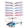 4Pcs 7.2/9Cm Spare Blade Fan For Rc Mini Helicopter Ch002 Ch023 Drone Toys