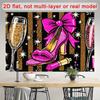 Fashion Party 2D Backdrop, Girls Night & High Heels Photo Background