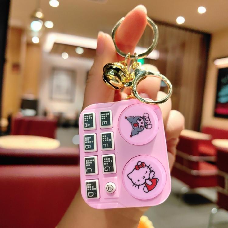 Детальный брелок DJ-контроллер для персонализации Стильные акцентные элементы Подходит для украшения различных типов ключей