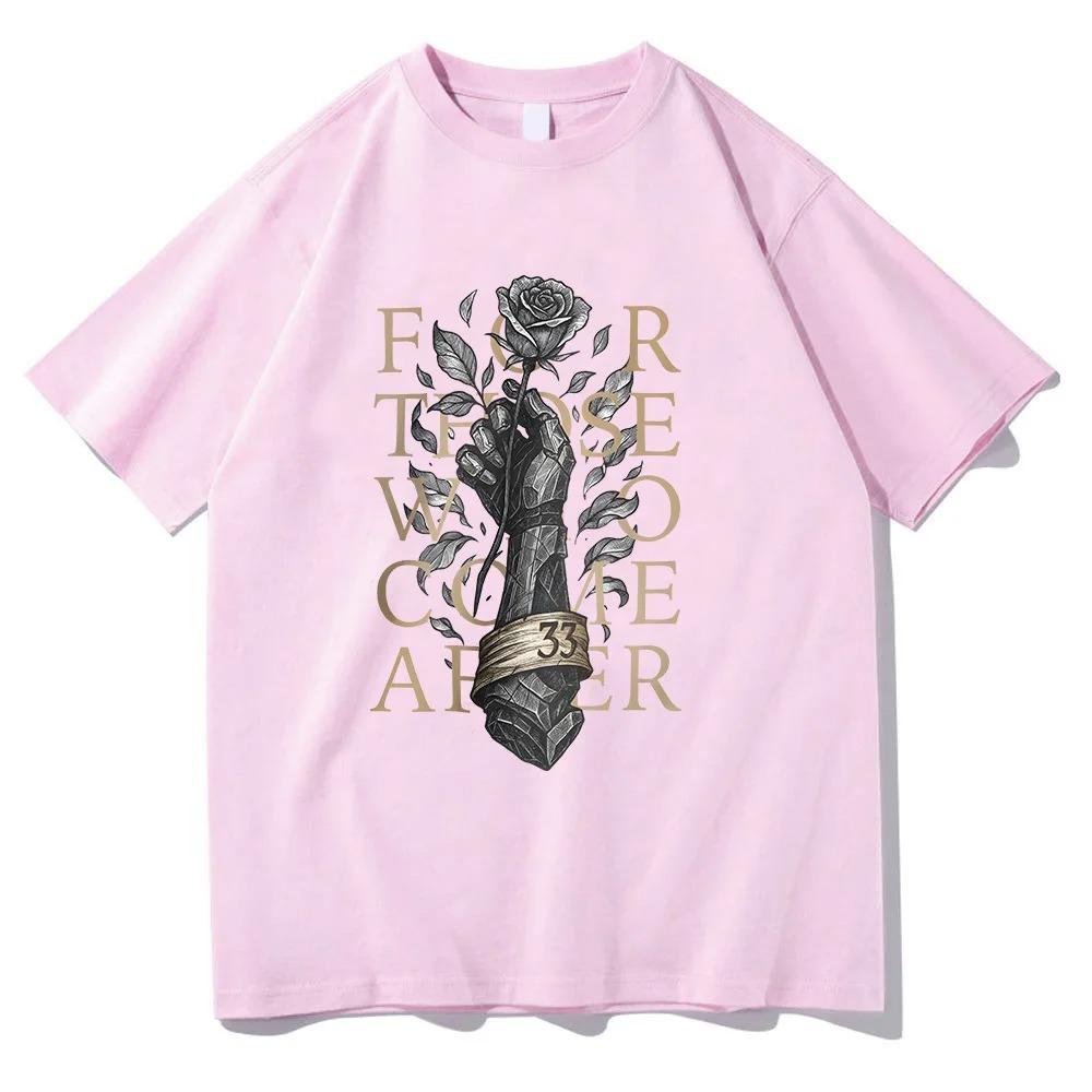 Clair Obscur Epedition 33 Игровая футболка Женская Мужская Модная Футболка с коротким рукавом Expedition 33 Повседневная Хлопковая футболка Ретро Графика Y2K