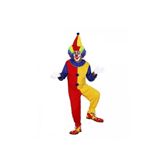 Hooded Jumpsuit Clown Costume Adult