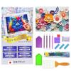 Handicraft Time Diamond Art Kit Flower Luxure Accessories Planning Licensed 150 Types Available Square Round Bullies Beginner DIY Handmade 5D
