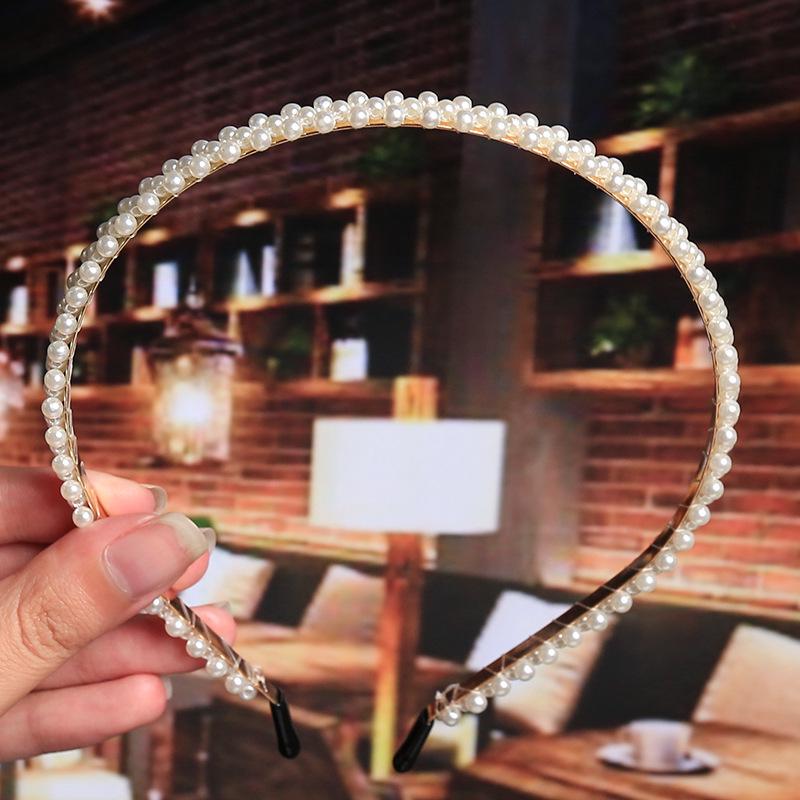 Корейская повязка на голову с бабочкой из жемчуга — свадебный аксессуар ручной работы и аксессуар для волос подружек невесты