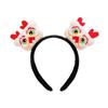 Lion Dance 2024 Happy New Year Headband Cartoon New Year Headdress Dragon Doll Headband Girl