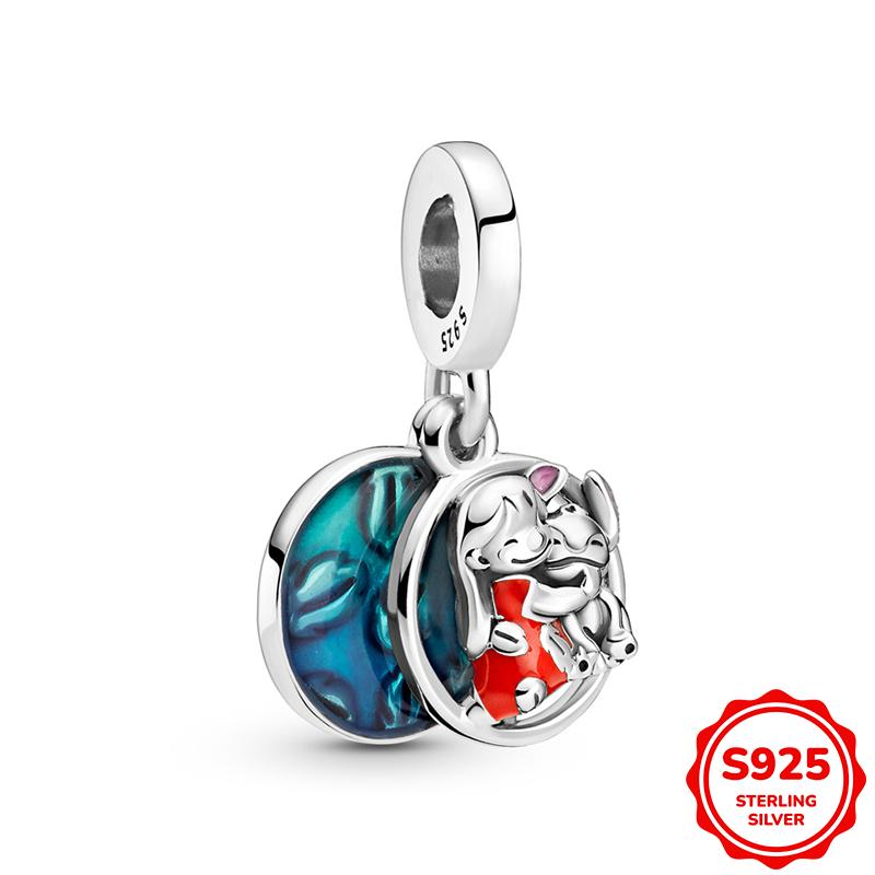Charms Silver 925 Pendant Beads Fits 3mm Bracelet Bangle Necklace For Women Luxury DIY Jewelry Making Fine Gifts