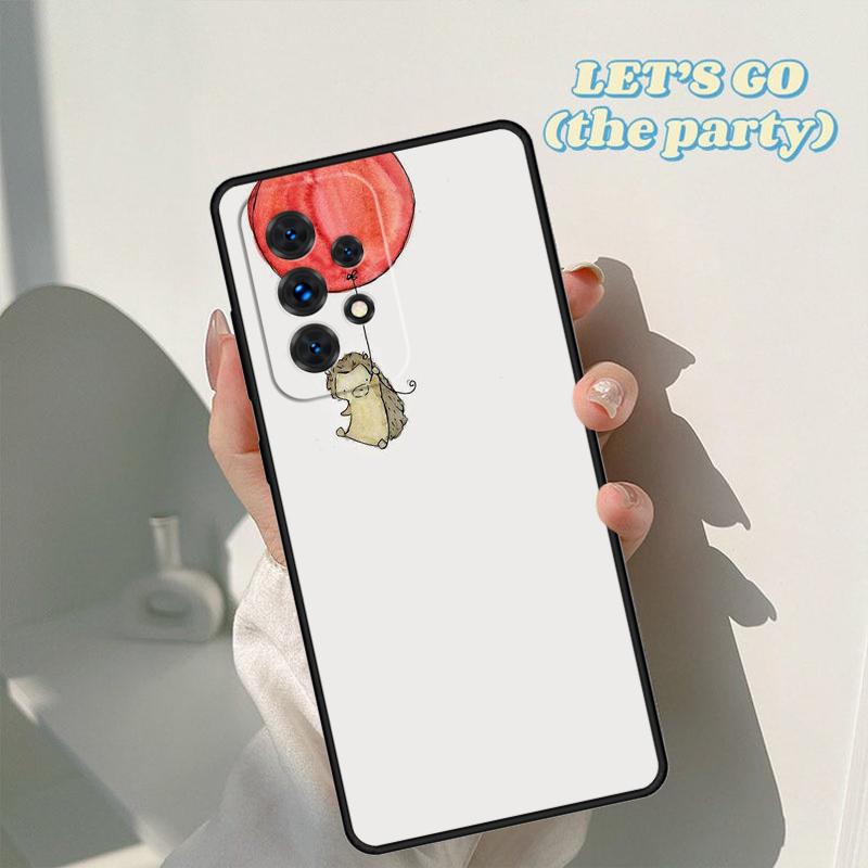 Чехол для телефона "Ёжик и воздушный шар" Для Samsung Galaxy A42 A31 A40 A51 A71 A32 A80 A91 A52 A72 A73 A20e A21S A50 A70 A11 A12 Чехол
