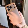 Ультратонкий матовый чехол для Apple iPhone 17 Pro Max Оранжевый цвет Чехол iphone17 Pro 17Pro 17ProMax iphone Air Ударопрочный чехол